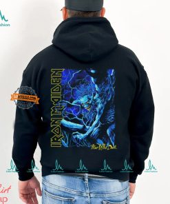 Iron Maiden Blue Monster Charcoal T Shirt