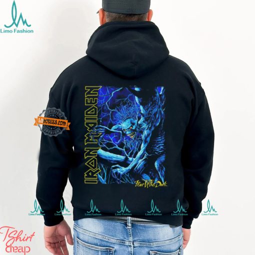 Iron Maiden   Blue Monster Charcoal   T Shirt