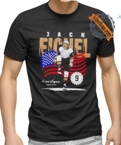 Jack Eichel Vegas Golden Knights American flag shirt