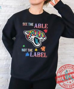 Jacksonville Jaguars Autism See The Able Not The Label Shirt
