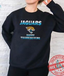 Jacksonville Jaguars Happy Thanksgiving Day 2024 T Shirt