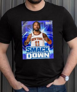 Jalen Brunson New York Knicks Set To SmackDown Shirt