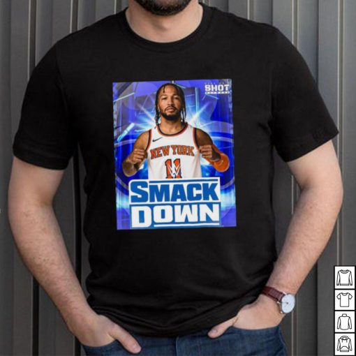 Jalen Brunson New York Knicks Set To SmackDown Shirt