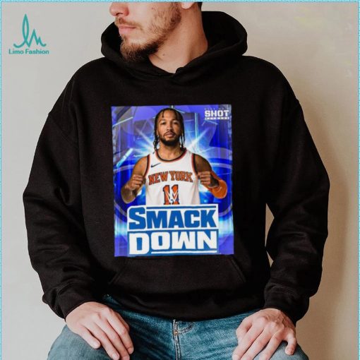 Jalen Brunson New York Knicks Set To SmackDown Shirt