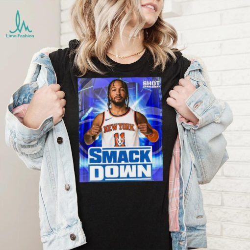 Jalen Brunson New York Knicks Set To SmackDown Shirt