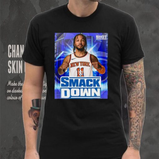 Jalen Brunson New York Knicks Set To SmackDown Shirt