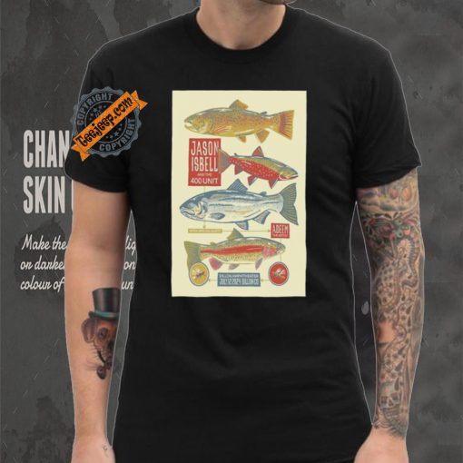 Jason Isbell And The 400 Unit Dillon Amphitheater Dillon CO July 12 2024 Poster shirt