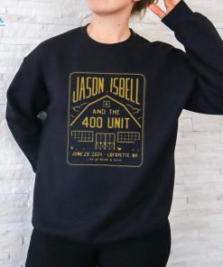 Jason Isbell And The 400 Unit Jun 29 2024 Beak And Skiff Apple Orchards in Lafayette NY Shirt