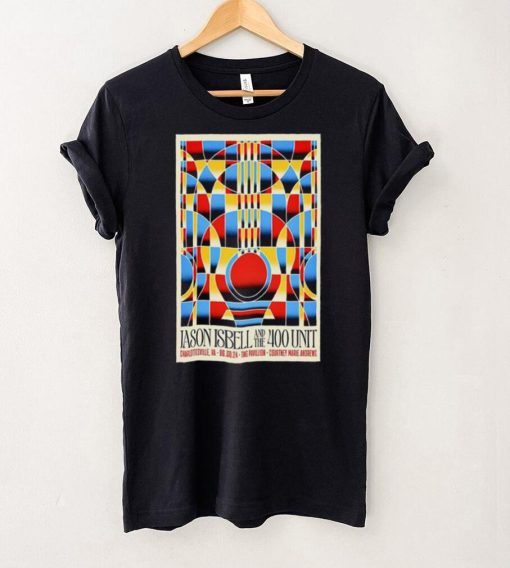 Jason Isbell And The 400 Unit Jun 30 2024 Ting Pavilion in Charlottesville VA Shirt