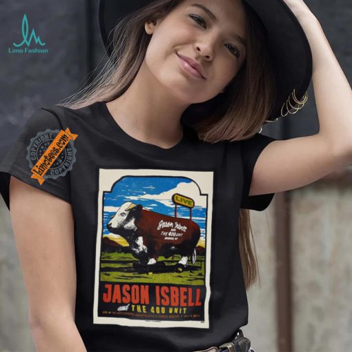 Jason Isbell And The 400 Unit Kettlehouse Amphitheater Montana Jul 14 2024 Poster Shirt