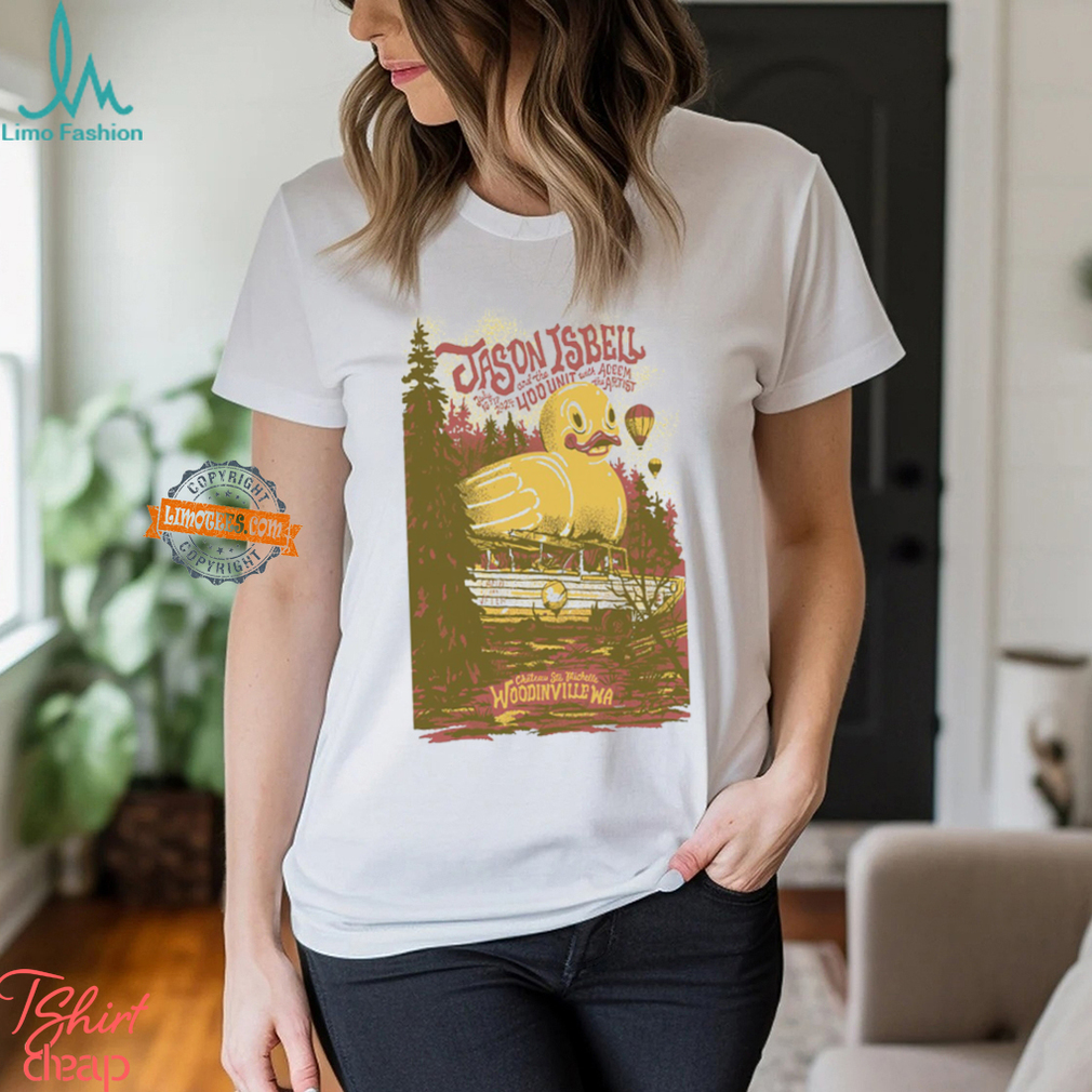 Jason Isbell At Chateau Ste Michelle In Woodinville, WA On July 16 17, 2024 Poster Shirt Jason Isbell At Chateau Ste Michelle In Woodinville, WA On July 16 17, 2024 Poster Shirt