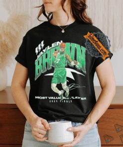 Jaylen Brown Boston Celtics 2024 Finals MVP award signature shirt