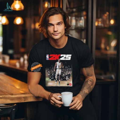 Jayson Tatum Of Boston Celtics Is Nba 2k25 Officially Cover Star Shirt