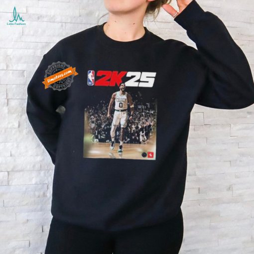 Jayson Tatum Of Boston Celtics Is Nba 2k25 Officially Cover Star Shirt