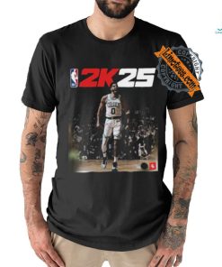 Jayson tatum is our NBA 2k25 standard cover athlete vintage T shirt