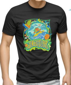 Jeff Cobb surfing illustration shirt