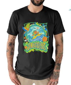 Jeff Cobb surfing illustration shirt