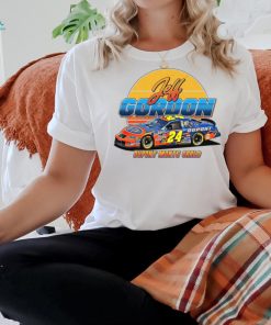Jeff Gordon Flames 24 Legend Retro T Shirt