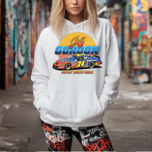 Jeff Gordon Flames 24 Legend Retro T Shirt