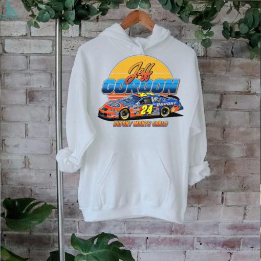 Jeff Gordon Flames 24 Legend Retro T Shirt