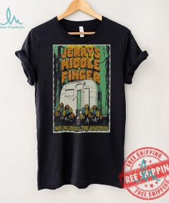 Jerry’s Middle Finger At The Junction In Mill Valley CA Sep 30 2024 Poster shirt