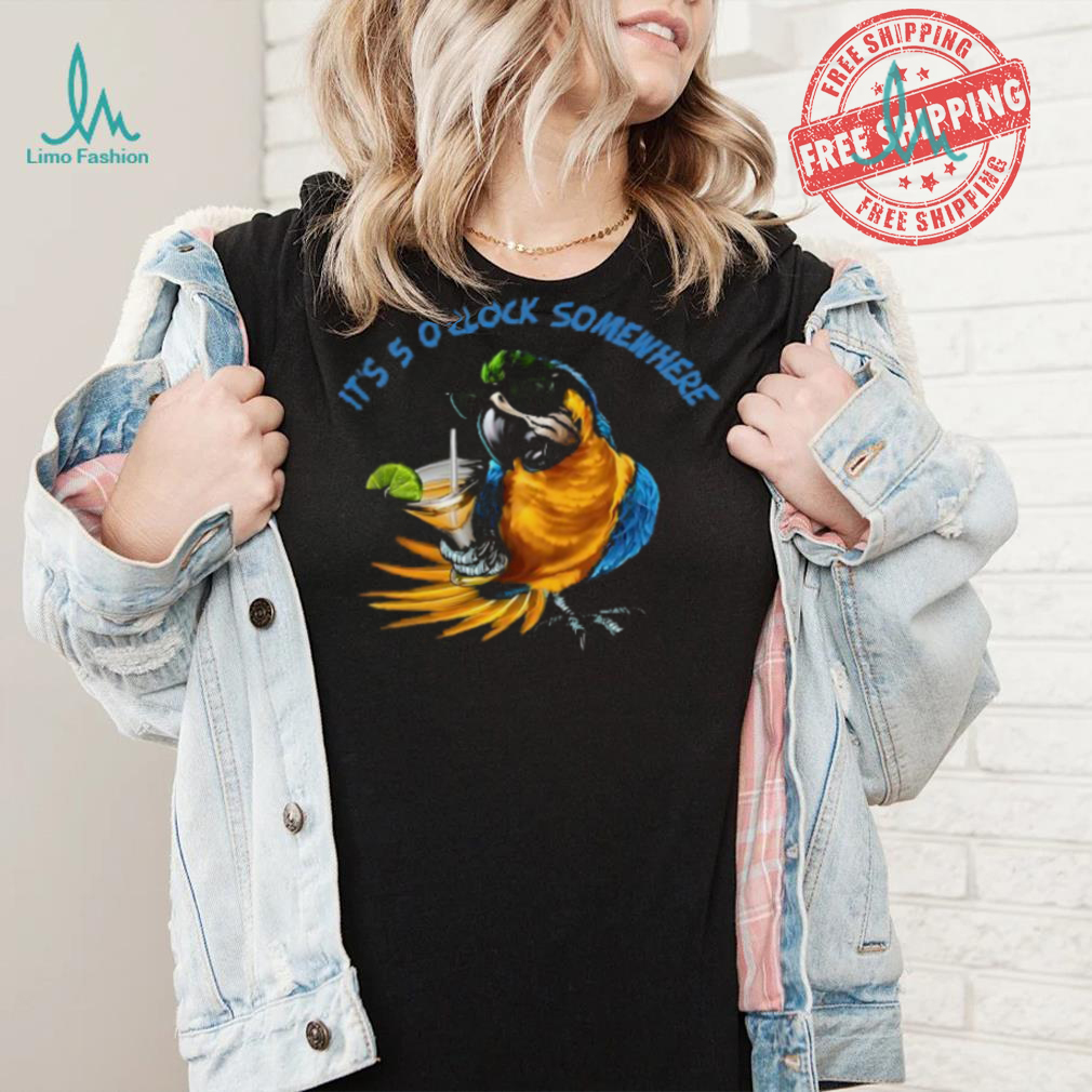 Jimmy Buffett Parrot it’s 5 o’clock somewhere shirt Jimmy Buffett Parrot it’s 5 o’clock somewhere shirt