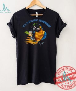 Jimmy Buffett Parrot it’s 5 o’clock somewhere shirt
