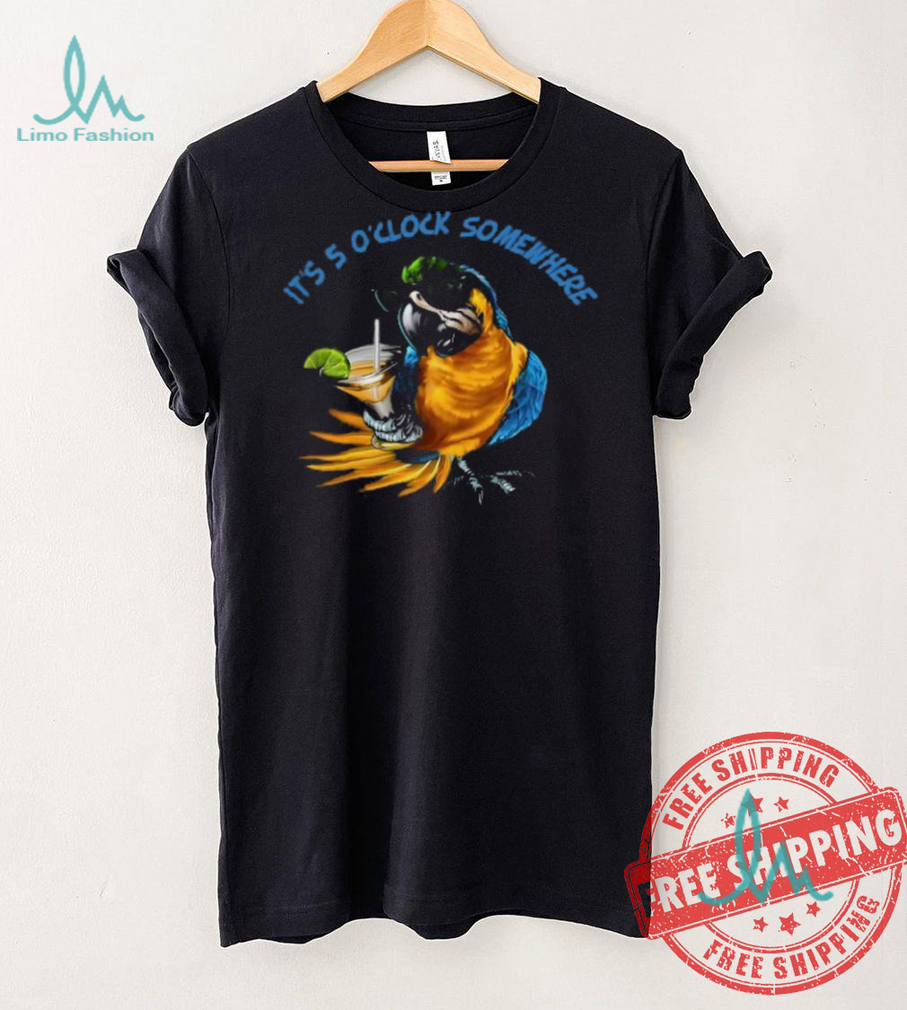 Jimmy Buffett Parrot it’s 5 o’clock somewhere shirt Jimmy Buffett Parrot it’s 5 o’clock somewhere shirt