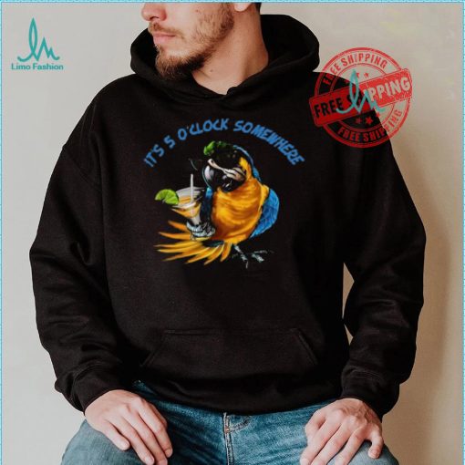 Jimmy Buffett Parrot it’s 5 o’clock somewhere shirt