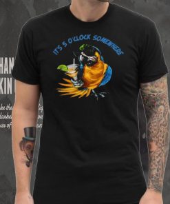 Jimmy Buffett Parrot it’s 5 o’clock somewhere shirt
