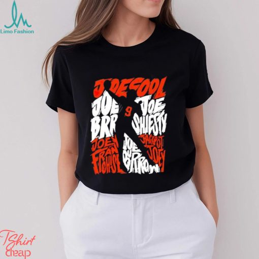 Joe Burrow 9 Cincinnati Bengals player shirt