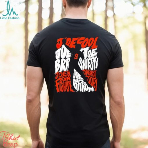 Joe Burrow 9 Cincinnati Bengals player shirt