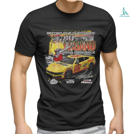 Joey Logano Checkered Flag Sports 2024 Ally 400 Race Winner Shirt