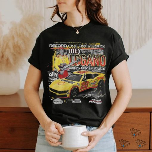 Joey Logano Checkered Flag Sports 2024 Ally 400 Race Winner Shirt