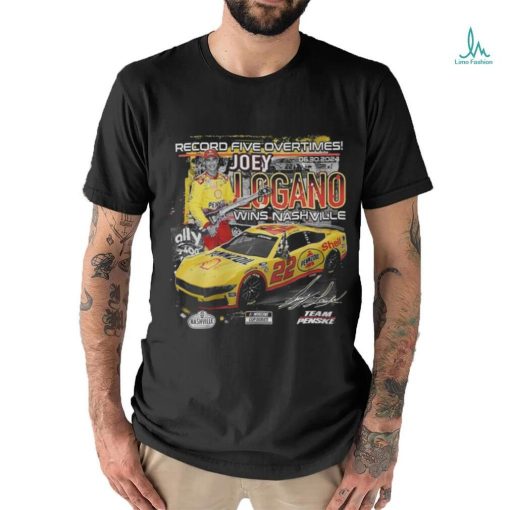 Joey Logano Checkered Flag Sports 2024 Ally 400 Race Winner Shirt