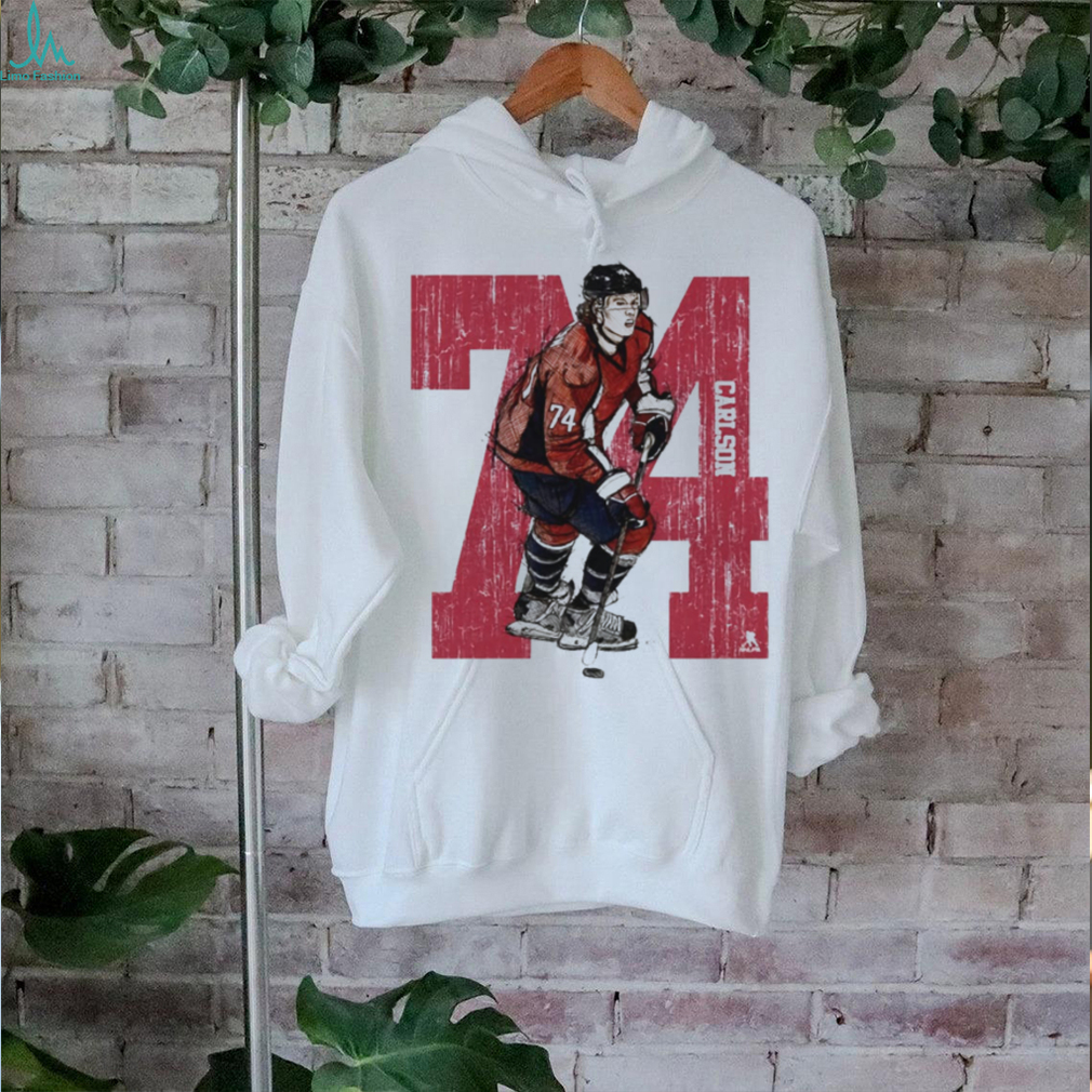 John Carlson Washington Sketch 74 T Shirt John Carlson Washington Sketch 74 T Shirt