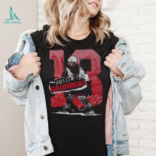 Johnny Gaudreau Columbus Rough T Shirt