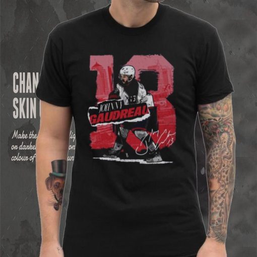 Johnny Gaudreau Columbus Rough T Shirt