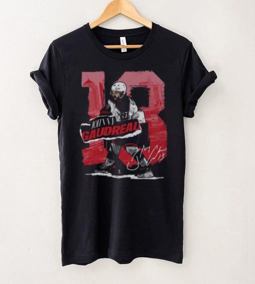 Johnny Gaudreau Columbus Rough T Shirt