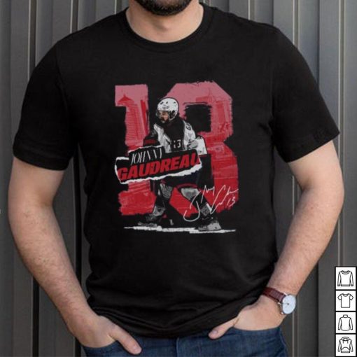 Johnny Gaudreau Columbus Rough T Shirt