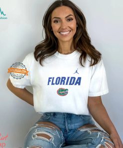Jordan Brand Heather Gray Florida Gators Primetime Primary Stack Shirt