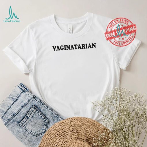 Jordyn Lucas Wearing Vaginatarian Shirt