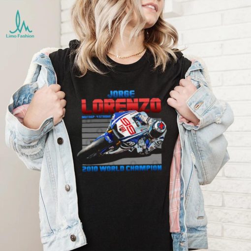 Jorge Lorenzo 2010 Legend Retro T Shirt