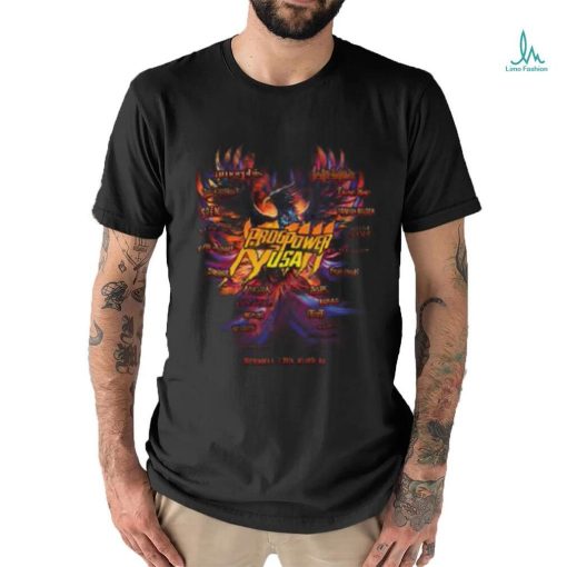 Judas Priest Invincible Shield Tour  2024 July Shirt