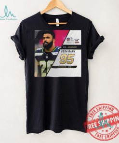 Julian Love Rank 95 The NFL Top 100 Players Of 2024 T Shirt