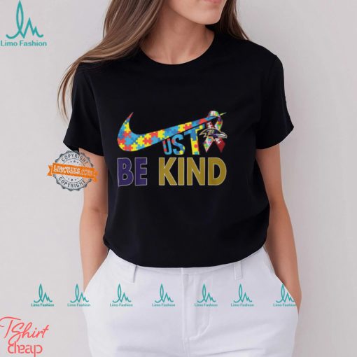 Just Be Kind Baltimore Ravens Shirt