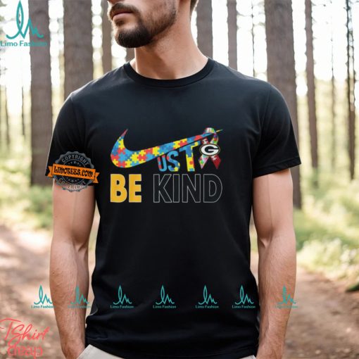 Just Be Kind Green Bay Packers Shirt