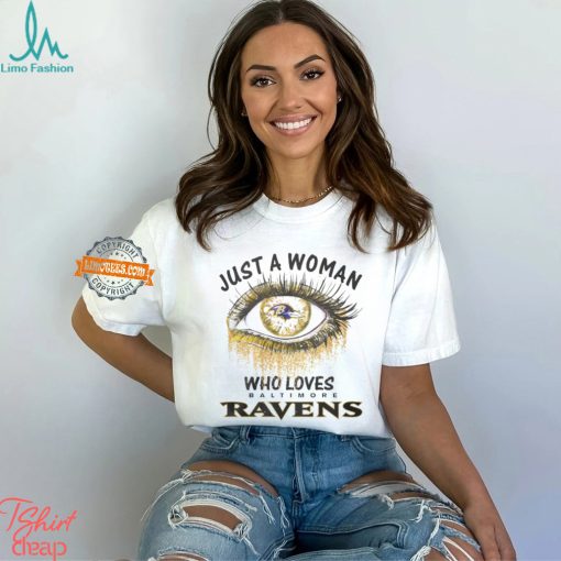 Just Woman Baltimore Ravens Shirt