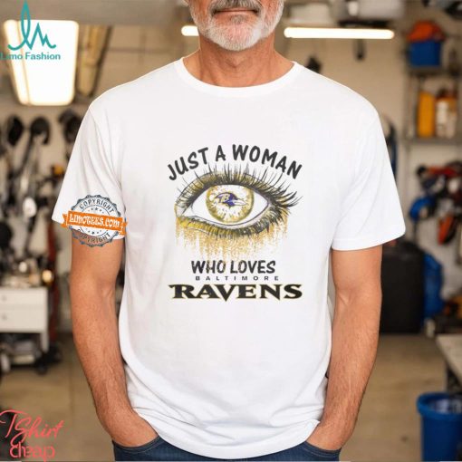 Just Woman Baltimore Ravens Shirt