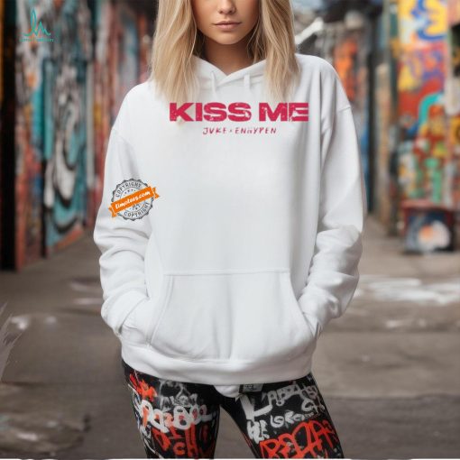 Jvke X Enhypen Kiss Me Sandstone Tee Shirt